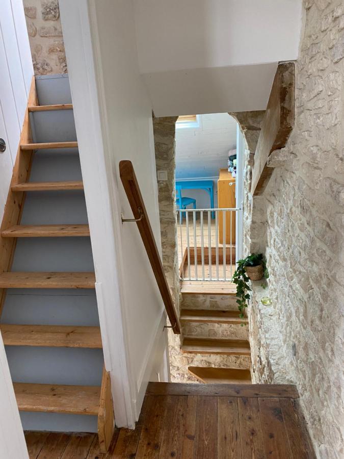 La Maison Bleue Port-en-Bessin-Huppain Exterior photo